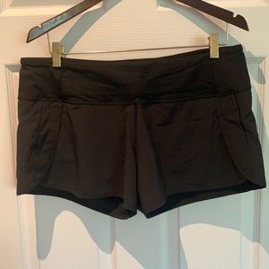 Lululemon lined running shorts